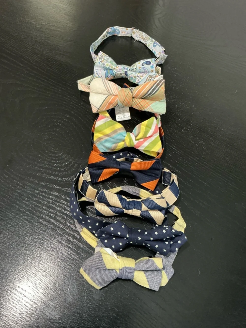 Bundle of 8 little boys bow ties Crewcuts, Isaac Mizrhi, Janie and Jack #L00